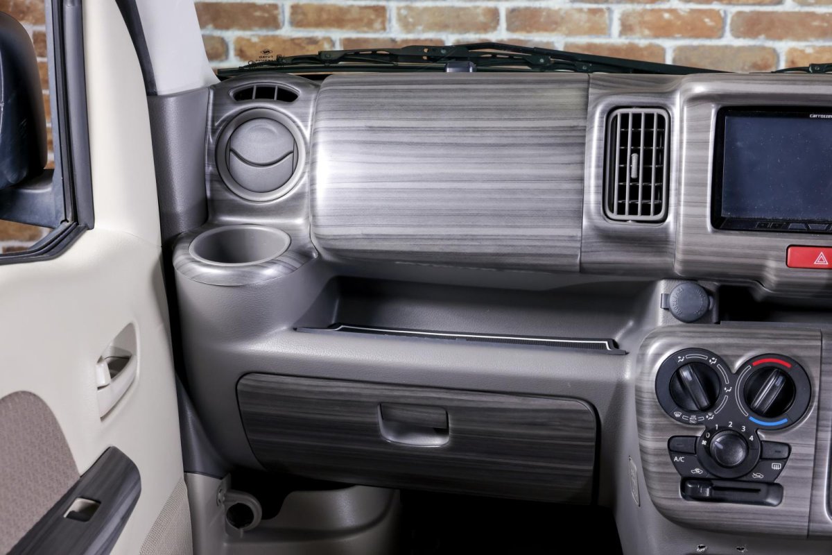 画像5: マット黒木目インテリアパネル (5)