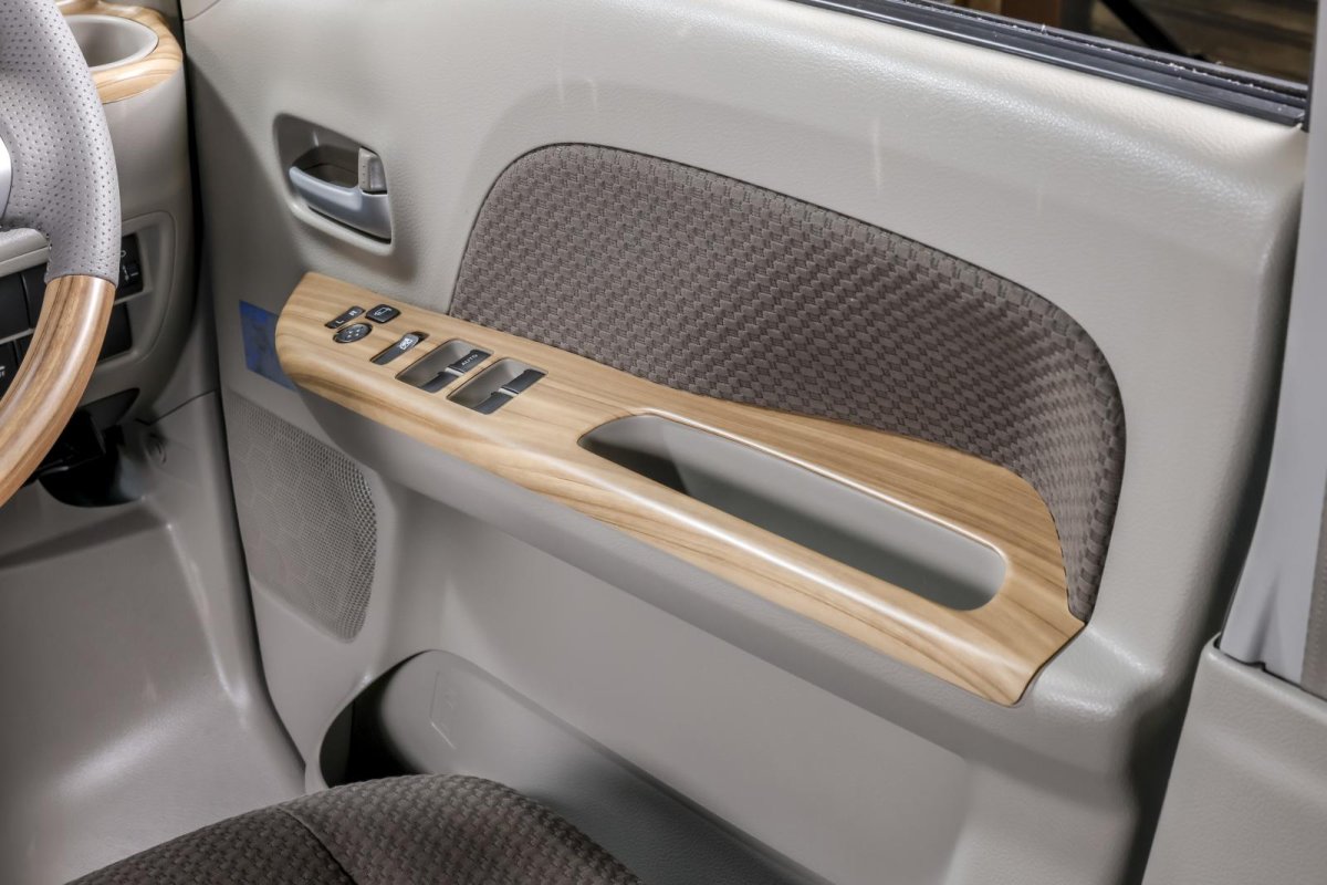 画像4: マット茶木目インテリアパネル (4)