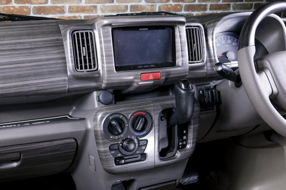 画像3: マット黒木目インテリアパネル (3)