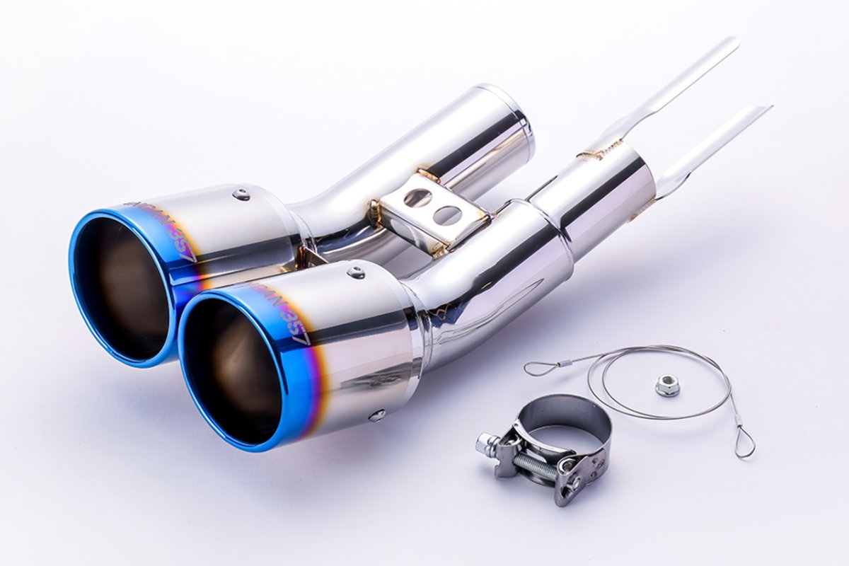 画像2: マフラーカッター　ハーフバンパー用 (2)