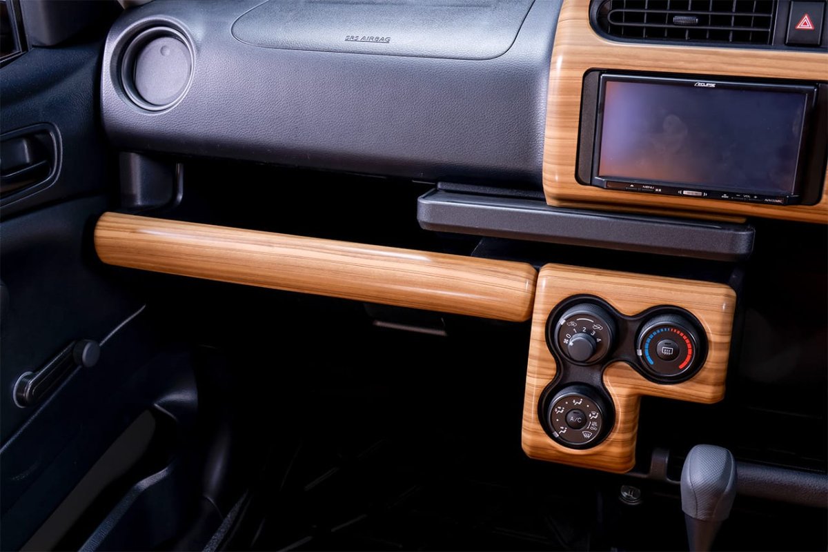 画像2: マット木目ウッド　インテリアパネル (2)