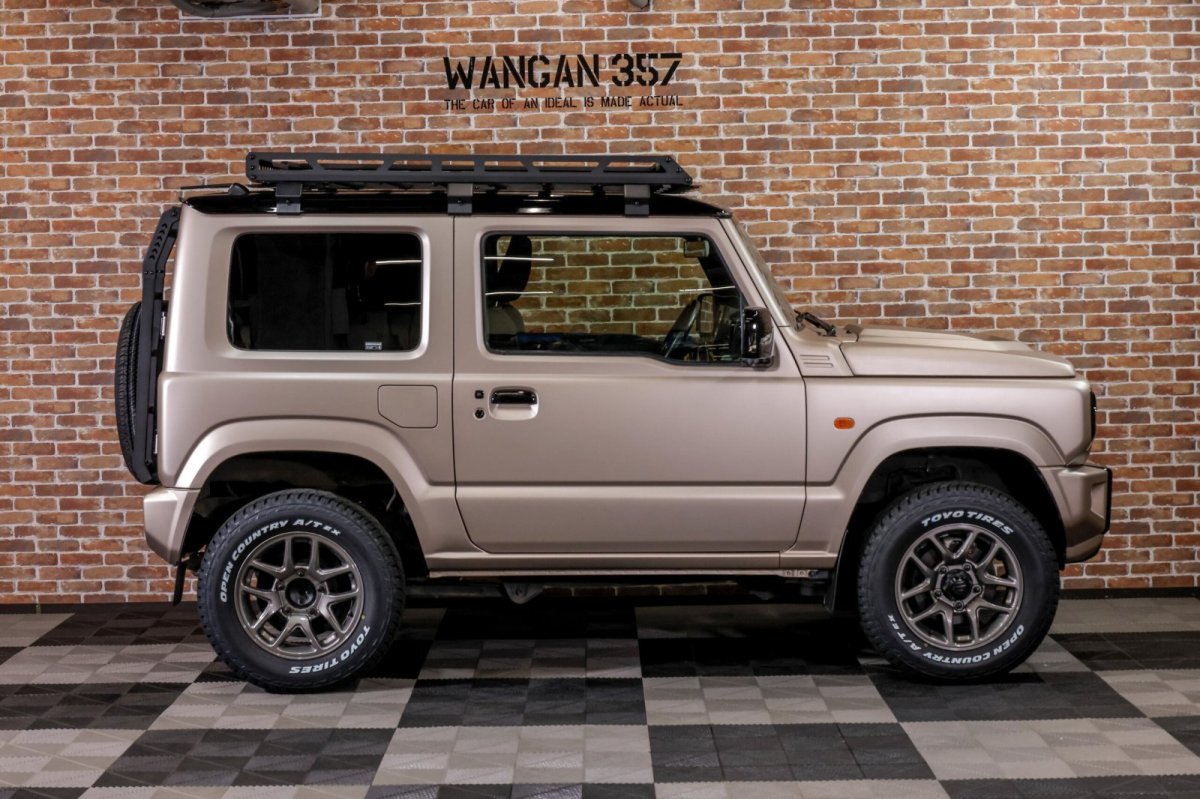 画像4: スズキ ジムニー660 XL 4WD リフトアップ 16インチタイヤホイール (トラバーチンベージュ) (4)