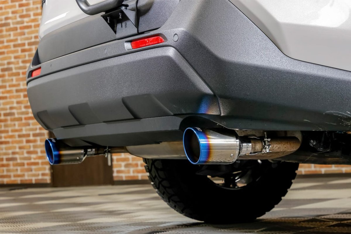 画像3: マフラーカッター RAV4 ハリアー 左右出し (3)