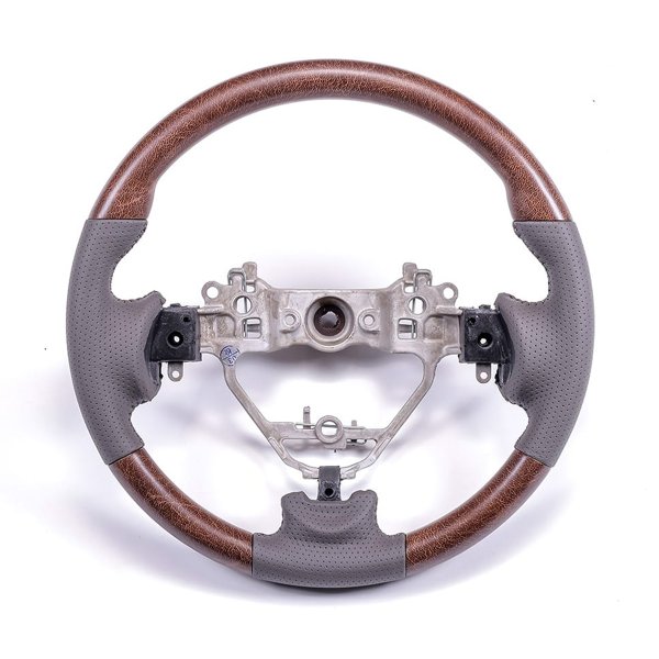 ブラウン マット木目ウッド ステアリング - WANGAN357 オフィシャルストア