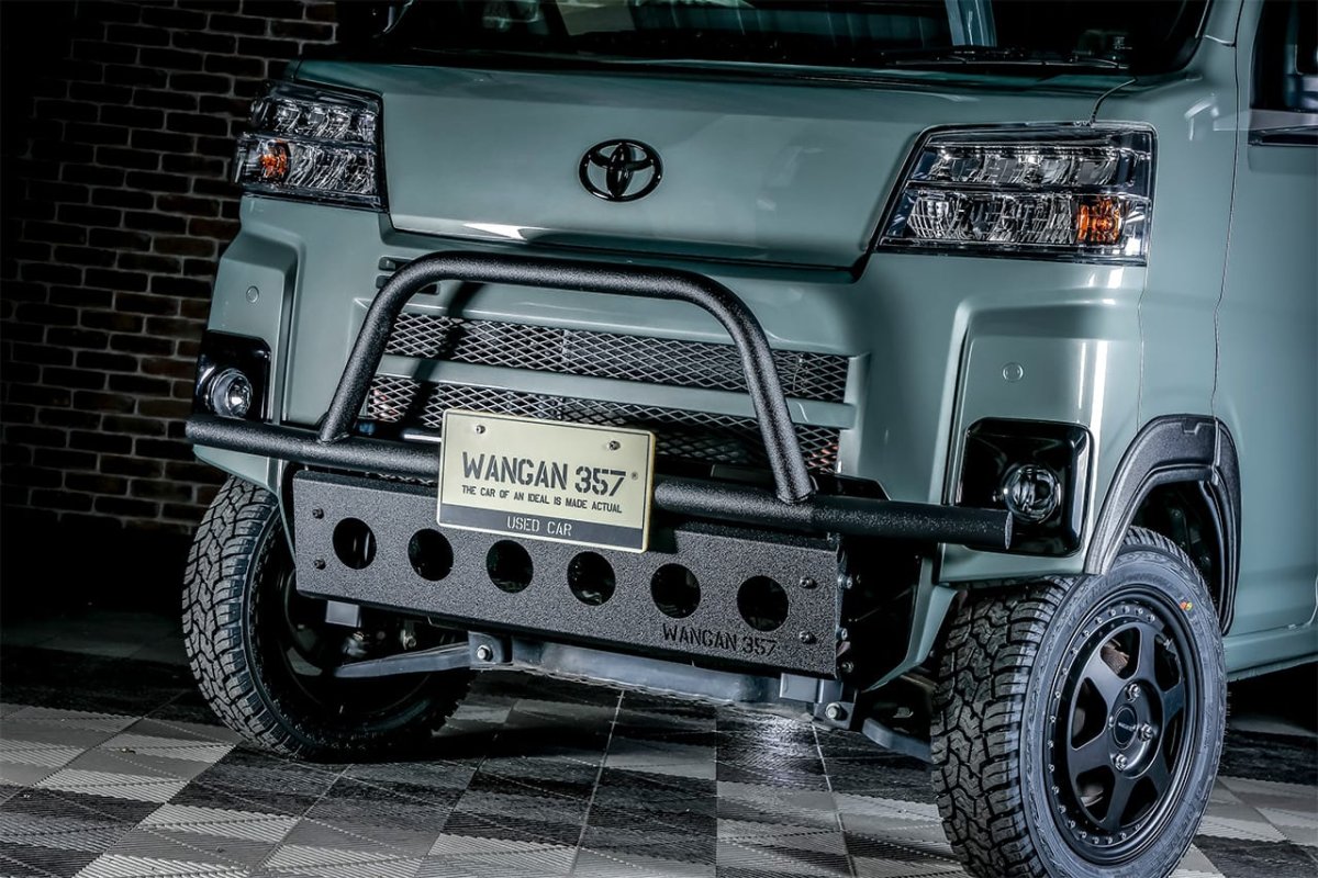 画像2: フロントグリルガード TYPEII ラプター塗装 (2)