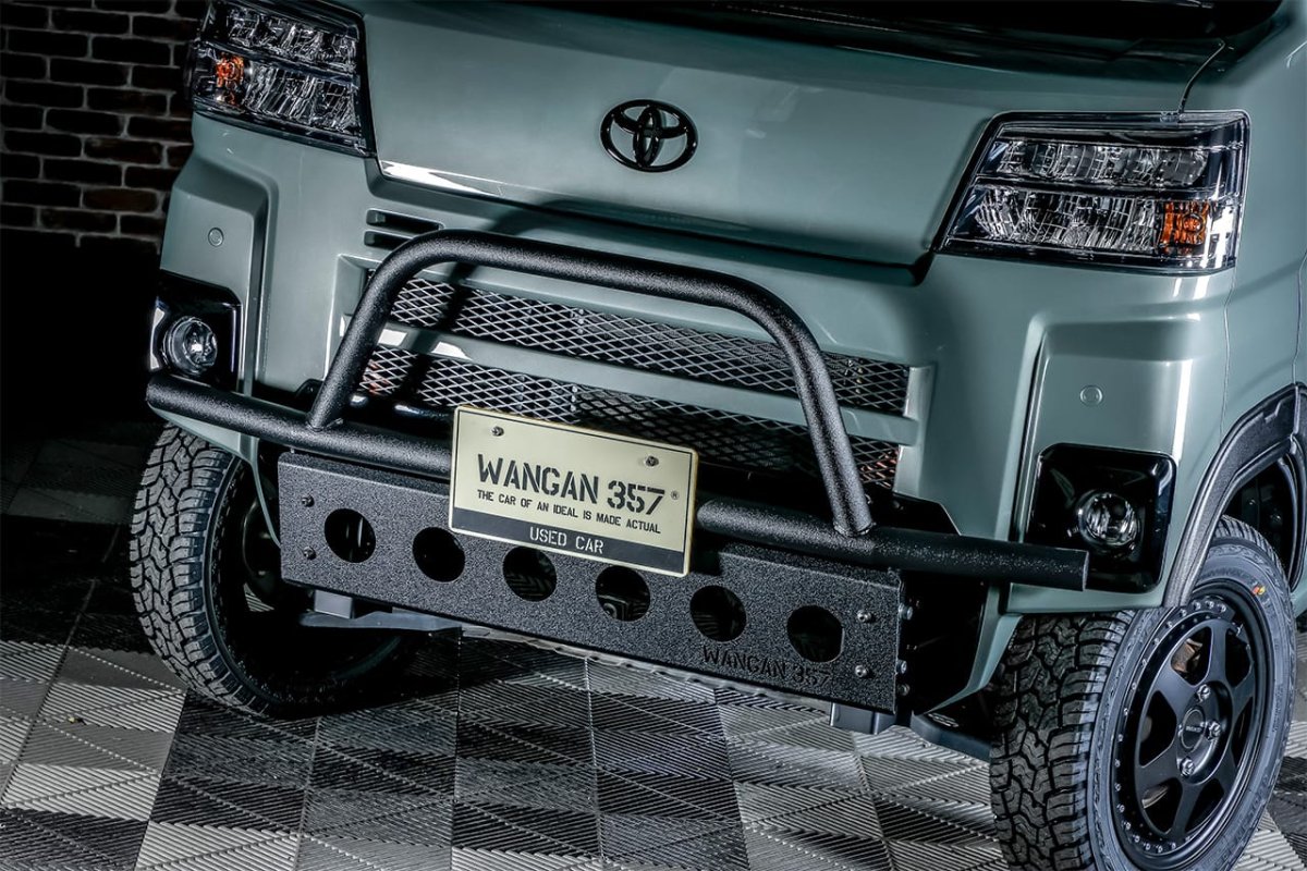 画像9: フロントグリルガード TYPEII ラプター塗装 (9)