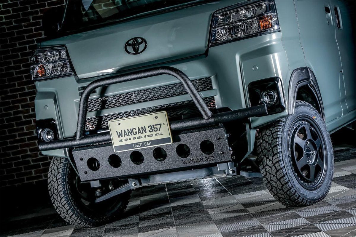 画像11: フロントグリルガード TYPEII ラプター塗装 (11)