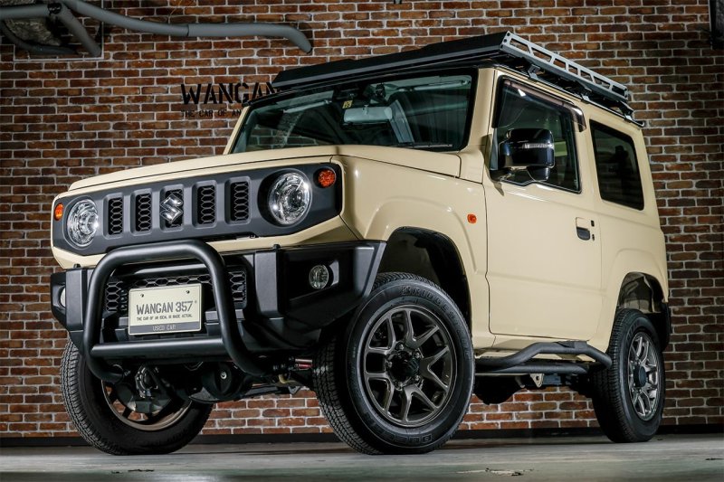 JB64W JB74W ジムニー シエラ フロントバンパーガード フロントグリル