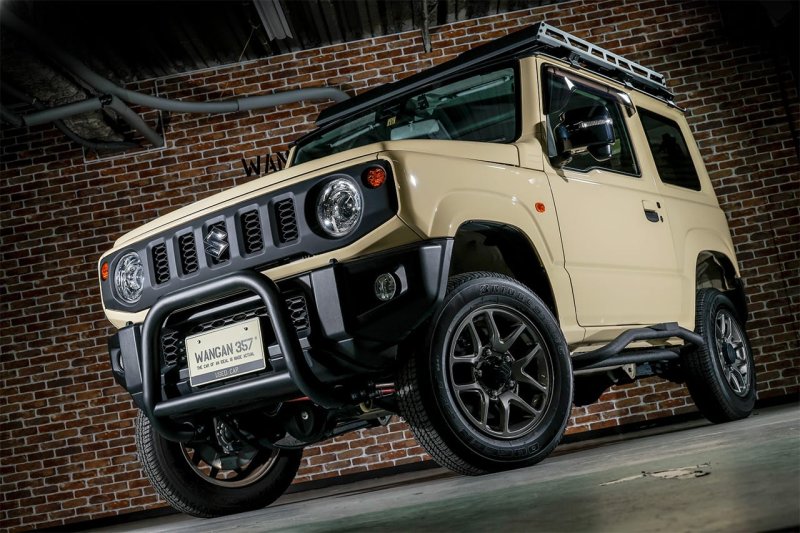 JB64W JB74W ジムニー シエラ フロントバンパーガード フロントグリル