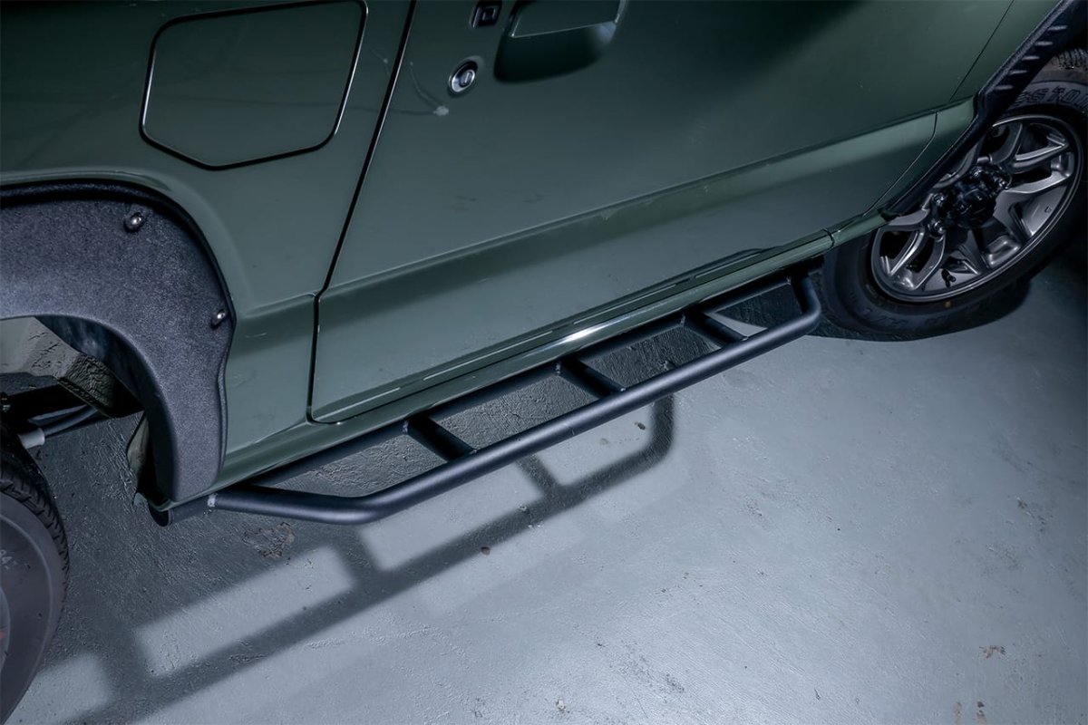 画像2: サイドガードバー サイドステップバー ブラック (2)