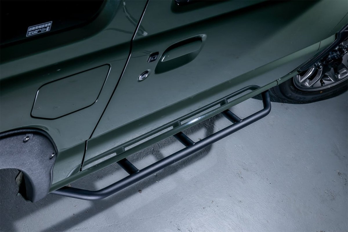 画像3: サイドガードバー　サイドステップバー　ブラック (3)