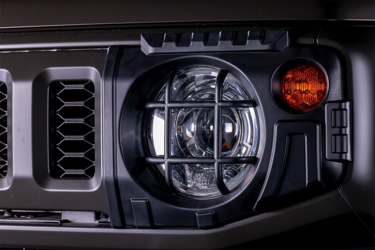 画像7: JB64W　JB74W　ジムニー　シエラ　ヘッドライトガード　カバー　左右セット (7)