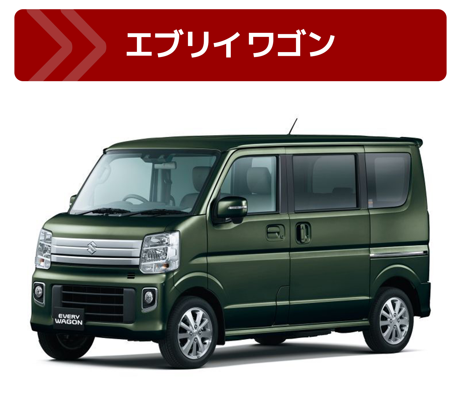 エブリイワゴンで検討する